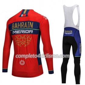 Abbigliamento Bahrain-Merida Ciclismo|maglie ciclismo Bahrain-Merida |calzamaglia|pantaloncino