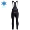 Completo Maglia ML + Pantaloncino con bretelle ML 2026 Tudor Pro Cycling Team Winter Invernale Nero