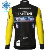 Maglia 2025 Solution Tech Vini Fantini Manica Lunga Winter Invernale Nero