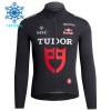 Maglia 2026 Tudor Pro Cycling Team Manica Lunga Winter Invernale Nero Maglia 2026 Tudor Pro Cycling Team Manica Lunga Winter Invernale Nero