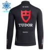 Maglia 2026 Tudor Pro Cycling Team Manica Lunga Winter Invernale Nero