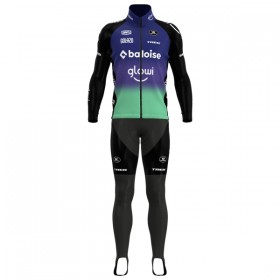 Completo Maglia ML + Pantaloncino con bretelle ML 2025 Baloise Glowi Lions Verde