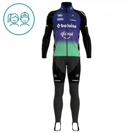 Completo Maglia ML + Pantaloncino con bretelle ML 2025 Baloise Glowi Lions Verde Bambini Completo Maglia ML + Pantaloncino con bretelle ML 2025 Baloise Glowi Lions Verde Bambini