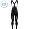 Completo Maglia ML + Pantaloncino con bretelle ML 2025 Solution Tech Vini Fantini Nero Bambini