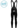 Completo Maglia ML + Pantaloncino con bretelle ML 2025 Solution Tech Vini Fantini Nero Bambini