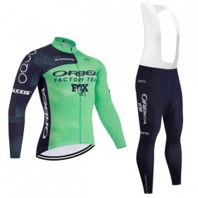 Completo Maglia ML + Pantaloncino con bretelle ML 2026 Orbea Factory Verde