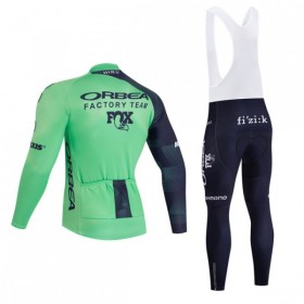 Completo Maglia ML + Pantaloncino con bretelle ML 2026 Orbea Factory Verde