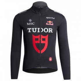 Completo Maglia ML + Pantaloncino con bretelle ML 2026 Tudor Pro Cycling Team Nero