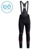 Completo Maglia ML + Pantaloncino con bretelle ML 2026 Tudor Pro Cycling Team Nero Bambini