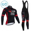 Completo Maglia ML + Pantaloncino con bretelle ML 2026 Visma Lease A Bike Nero Bambini Completo Maglia ML + Pantaloncino con bretelle ML 2026 Visma Lease A Bike Nero Bambini