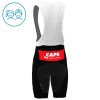 Completo Maglia + Pantaloncino con bretelle 2025 Lotto Manica Corta Rosso Bambini
