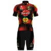Completo Maglia + Pantaloncino con bretelle 2025 Pauwels Sauzen Cibel Clementines Manica Corta Rosso Completo Maglia + Pantaloncino con bretelle 2025 Pauwels Sauzen Cibel Clementines Manica Corta Rosso