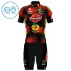 Completo Maglia + Pantaloncino con bretelle 2025 Pauwels Sauzen Cibel Clementines Manica Corta Rosso Bambini Completo Maglia + Pantaloncino con bretelle 2025 Pauwels Sauzen Cibel Clementines Manica Corta Rosso Bambini