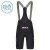 Completo Maglia + Pantaloncino con bretelle 2025 Q36.5 Pro Cycling Team Manica Corta Nero Bambini
