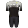 Completo Maglia + Pantaloncino con bretelle 2025 Scott Sram Manica Corta Nero Completo Maglia + Pantaloncino con bretelle 2025 Scott Sram Manica Corta Nero