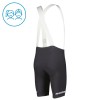 Completo Maglia + Pantaloncino con bretelle 2025 Scott Sram Manica Corta Nero Bambini
