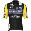 Completo Maglia + Pantaloncino con bretelle 2025 Solution Tech Vini Fantini Manica Corta Nero