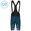 Completo Maglia + Pantaloncino con bretelle 2025 Solution Tech Vini Fantini Manica Corta Nero Bambini