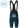 Completo Maglia + Pantaloncino con bretelle 2025 Solution Tech Vini Fantini Manica Corta Nero Bambini
