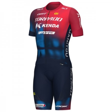 Completo Maglia + Pantaloncino con bretelle 2025 Torpado Kenda Factory Manica Corta Rosso Completo Maglia + Pantaloncino con bretelle 2025 Torpado Kenda Factory Manica Corta Rosso