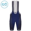 Completo Maglia + Pantaloncino con bretelle 2025 Trek Factory Racing Manica Corta Blu Bambini