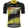 Completo Maglia + Pantaloncino con bretelle 2025 Visma Lease A Bike Manica Corta Nero
