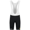 Completo Maglia + Pantaloncino con bretelle 2025 Visma Lease A Bike Manica Corta Nero
