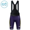 Completo Maglia + Pantaloncino con bretelle 2025 Wilier Vittoria MTB Factory Team Manica Corta Bianco Bambini