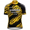Completo Maglia + Pantaloncino con bretelle 2025 X-Sauce Factory Team Manica Corta Nero