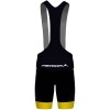 Completo Maglia + Pantaloncino con bretelle 2025 X-Sauce Factory Team Manica Corta Nero