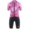 Completo Maglia + Pantaloncino con bretelle 2026 EF Education Manica Corta Rosa Completo Maglia + Pantaloncino con bretelle 2026 EF Education Manica Corta Rosa
