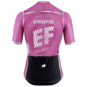 Completo Maglia + Pantaloncino con bretelle 2026 EF Education Manica Corta Rosa