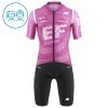 Completo Maglia + Pantaloncino con bretelle 2026 EF Education Manica Corta Rosa Bambini Completo Maglia + Pantaloncino con bretelle 2026 EF Education Manica Corta Rosa Bambini