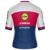 Completo Maglia + Pantaloncino con bretelle 2026 Lidl-Trek Czech Champion Manica Corta Blu