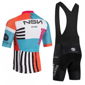 Completo Maglia + Pantaloncino con bretelle 2026 NSN Cycling Team Manica Corta