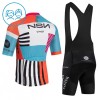 Completo Maglia + Pantaloncino con bretelle 2026 NSN Cycling Team Manica Corta Bambini