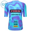 Completo Maglia + Pantaloncino con bretelle 2026 Trek Factory Racing Manica Corta Blu Bambini