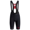 Completo Maglia + Pantaloncino con bretelle 2026 Tudor Pro Cycling Team Manica Corta Nero