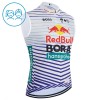 Gilet 2026 BORA-Hansgrohe Bull Rosso Bianco Bambini Gilet 2026 BORA-Hansgrohe Bull Rosso Bianco Bambini