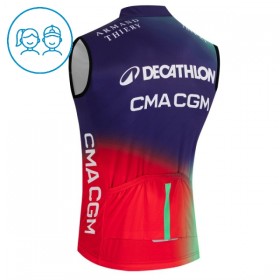 Gilet 2026 Decathlon CMA CGM Blu Bambini
