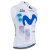 Gilet 2026 Movistar Team Bianco