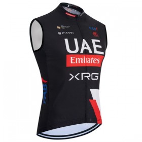 Gilet 2026 UAE TEAM EMIRATES XRG Nero