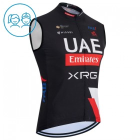 Gilet 2026 UAE TEAM EMIRATES XRG Nero Bambini