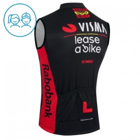 Gilet 2026 Visma Lease A Bike Nero Bambini