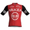 Maglia 2025 Arkea-B B Hotels Manica Corta Rosso Maglia 2025 Arkea-B B Hotels Manica Corta Rosso
