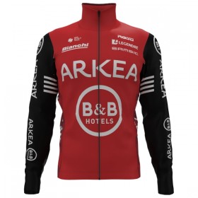 Maglia 2025 Arkea-B B Hotels Manica Lunga Rosso