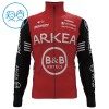 Maglia 2025 Arkea-B B Hotels Manica Lunga Rosso Bambini Maglia 2025 Arkea-B B Hotels Manica Lunga Rosso Bambini