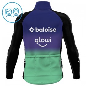 Maglia 2025 Baloise Glowi Lions Manica Lunga Verde Bambini