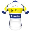 Maglia 2025 Flanders Baloise Manica Corta Bianco