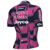 Maglia 2025 Hagens Berman Jayco Manica Corta Rosa